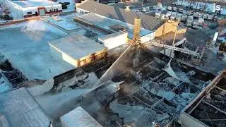 U-Haul fire in Milwaukee: Drone view shows aftermath from damage