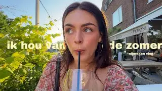 vakantie in eigen stad is zo slecht nog niet 💕 *een paar zomerdagen in Nijmegen*