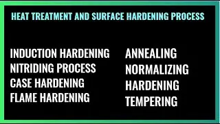 METALLURGY || HEAT TREATMENT AND SURFACE HARDNESS PROCESS