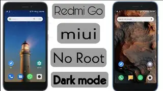Redmi go ma miui installed no root || redmi go miui change || redmi go ui change ||