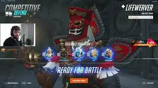 Overwatch 2 Dafran Road To Top 500 As Lifeweaver -Castle Defense-