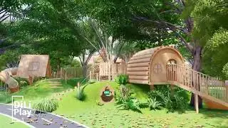 Custom Design Children Forest Paradise.#playground #playgrounddesign  #paradise