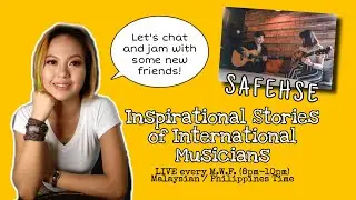 Inspirational Stories of International Musicians - Meet SAFEHSE | Live with Erica Cho and Ang Ting