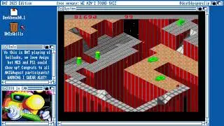 BMT Marble Madness Amiga PB 214,000 (getting better!)