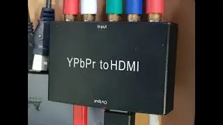 YPbPr to HDMI small overview