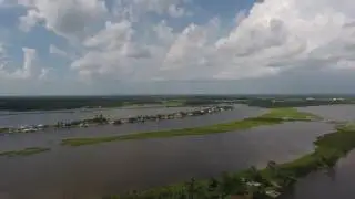 Calcasieu River along River Road and beyond