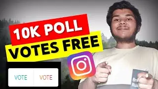 How to increase poll votes on instagram || Instagram Poll Votes Hack || Ram Goel
