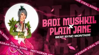 Badi Mushkil X Plain Jane || Instagram Viral Reel || Beat Sync Montage || Warrior Surya