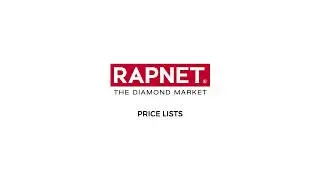 Rapaport & RapNet Price Lists