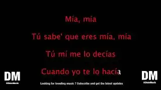 Bad Bunny, Drake   Mia Karaoke Version