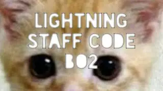 The Keyboard code for the lightning staff in blackops2 origins