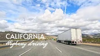 California, US Highway Driving (Music)