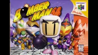 Bomberman Nintendo 64 no linux 01b game play com penajaca jackfruit pezinho