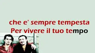 Litfiba - Vivere il mio tempo KARAOKE