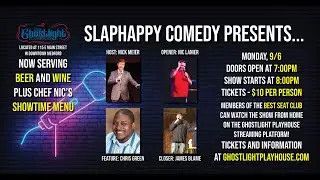 Slaphappy Comedy hosted by Nick Meier | September 6th, 2021