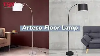 Arteco Floor Lamp Black