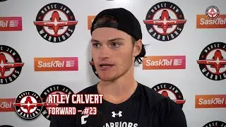 Atley Calvert talks about heading to Buffalo Sabres camp