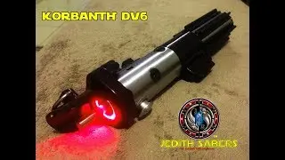 KORBANTH DV6 LIGHTSABER WITH ALUMINUM CHASSIS & NBV3