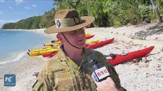 Sneak peak of China-US-Australia trilateral military exercise