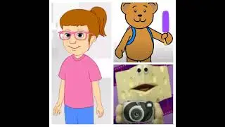 Dave The Yellow Blankey, Kathy and Backpack Bear Screaming