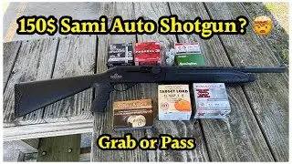 Dickinson CK212 12GA Sami Auto Shotgun Range Review 