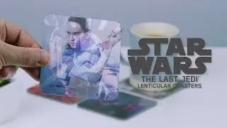 Star Wars&trade; The Last Jedi&trade; Lenticular Coasters | Paladone