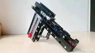 Spring Powered Lego Gun