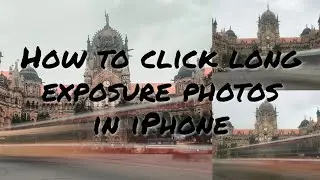 How to click Long Exposure photos in iPhone | Live mode | Tips and tricks  | Mobile Photography