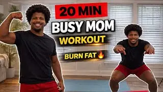Realistic Full Body Morning Workout For Moms 