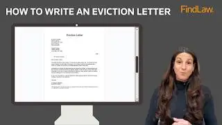 Как написать письмо о выселении