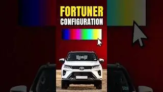 Configuring Fortuner Legender
