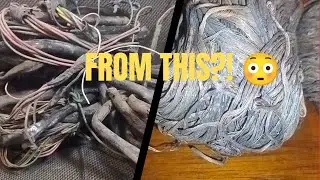 Turning Old Car Wires Into Pure Copper