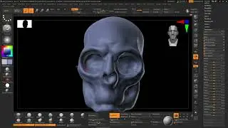 Día 1 - Blocking en Zbrush - Timelapse comentado.