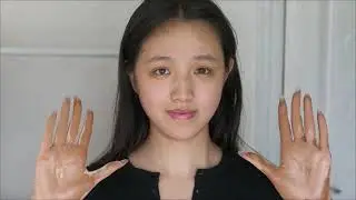 So authoritative American high school Asian makeup looks like this after applying it
