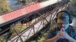 Crybaby bridge footage | drone shots #hauntedbridge