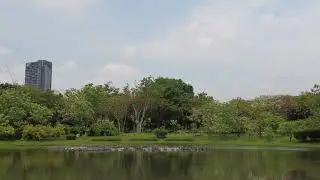 Impressions of Queen Sirikit Park - Chillout in Bangkok, Thailand - 4K