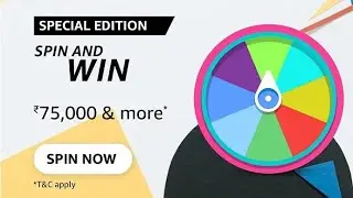 Amazon Special Edition Spin And Win Quiz Answer Today || Win 75,000 || 17 December 2021