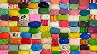 Relaxing Soap Cutting ASMR 💜 Clay cracking 💜 Help you sleep 😴