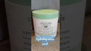 hydrating cream scrub #shortsyoutube #skincare #koreanskincare #haircare #christopherobin