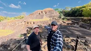 Nos Fuimos a la PIR&Aacute;MIDE MAYA m&aacute;s GRANDE de EL SALVADOR 🇸🇻 | Tazumal 