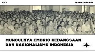 BAB 2 Munculnya Embrio Kebangsaan dan Nasionalisme Indonesia