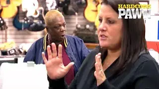 Ashley Deals with an Angry Customer | Hardcore Pawn | Season 8 | Hardcore Pawn