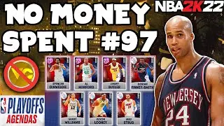 NO MONEY SPENT SERIES #97 - ARE WE GRINDING FOR THE NEW FREE PLAYOFF MOMENTS CARDS? NBA 2K22 MyTEAM