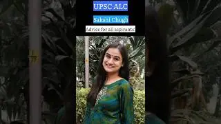UPSC ALC interview with Sakshi Chugh