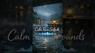 Midnight Rain Ambience 🌙🌧️ | Relaxing Water & Rain Sounds #rain #rainsoundforsleep #rainsounds