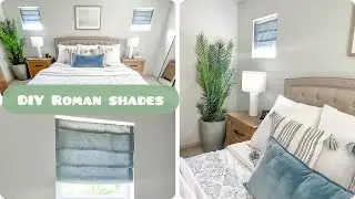 No Sew DIY Roman Shades