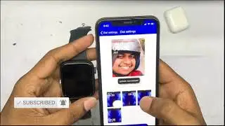 W26 plus Custom Watch Face  Change