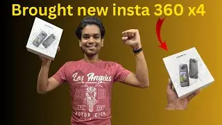 Purchasing Brand New insta 360 x4 action camera | unboxing insta 360 x4 | Best 360 degree camera
