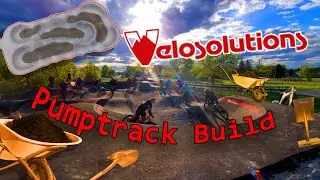 Building a Pumptrack - Ganatchio Trail, Windsor Ontario CANADA