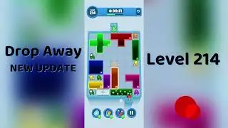Drop Away Level 214 Walkthrough - NEW UPDATE | Step-by-Step Guide 🧠 | SolutionGuruji